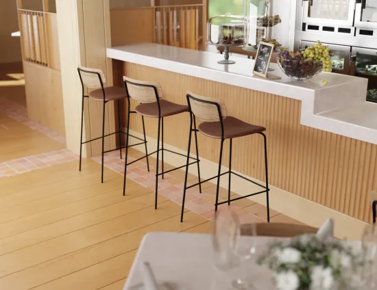 L4 Rylie Stool Lifestyle4 Ash Tan