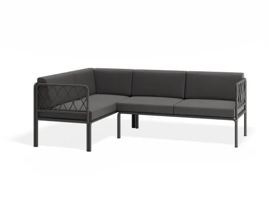 Sevillev2 Configa Charcoalframe Darkgreycushion