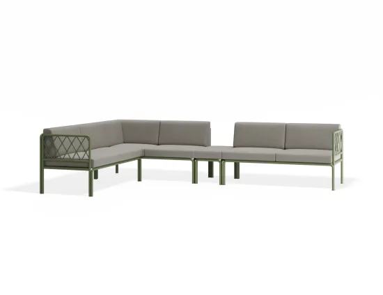 Sevillev2 Configi Greenframe Lightgreycushion Cushionextension