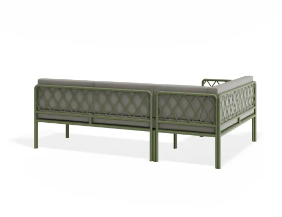 Sevillev2 Configa Greenframe Lightgreycushion