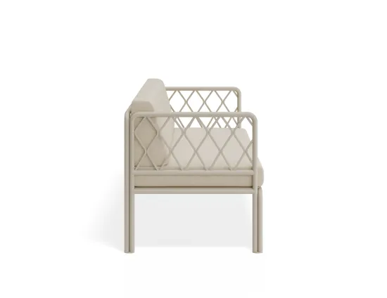 Seville 2seater Latteframe Huskcushion