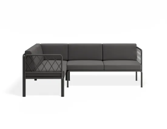 Sevillev2 Configa Charcoalframe Darkgreycushion