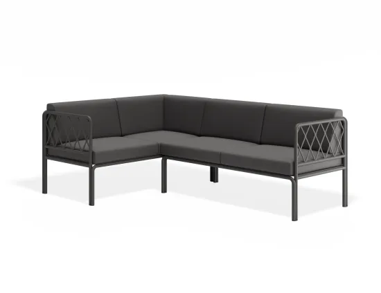 Sevillev2 Configa Charcoalframe Darkgreycushion