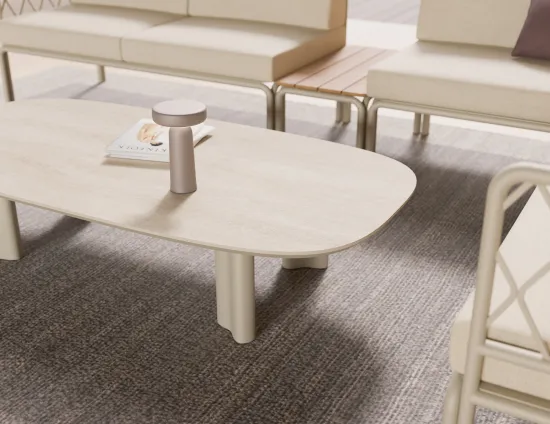 Vela Coffeetable Latte Dune Lifestyle