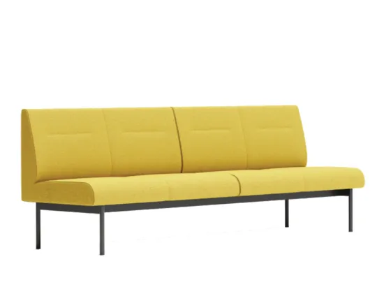 4 Seat High Back New