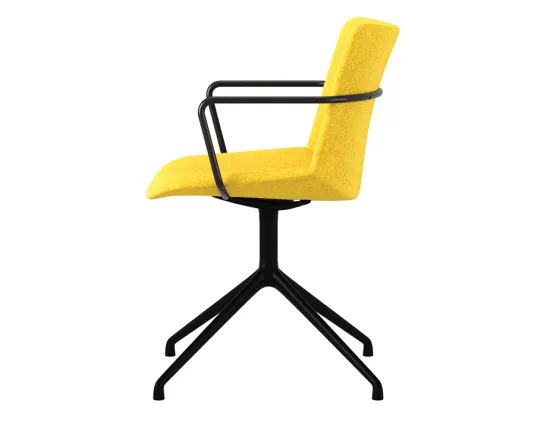 Flow Chair Star Base Arms Side
