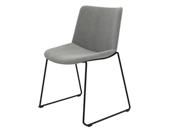 Flow Dining Chair Sled Base Main