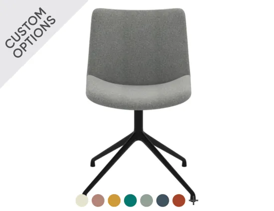 Flow Dining Chair Swivel Base Hero
