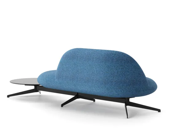 Juliette 2 Seater Open End Side Table