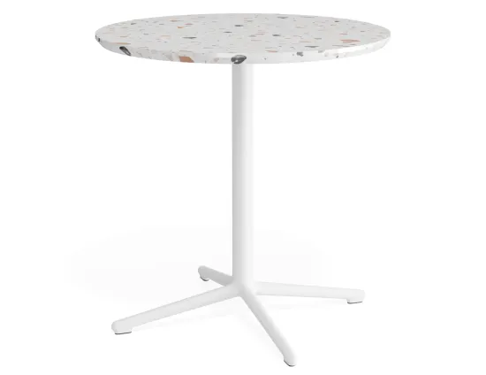 Place Cafetable 700dia Terrazzo White