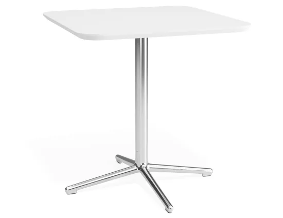 Place Cafetable 700x700 White Chrome
