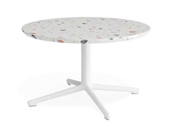 Place Coffeetable 700dia Terrazzo White