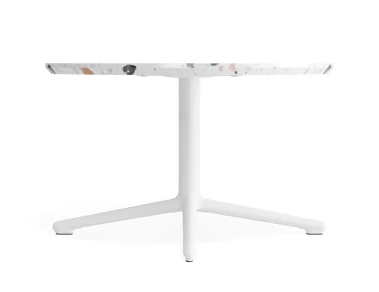 Place Coffeetable 700dia Terrazzo White