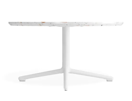 Place Coffeetable 800dia Terrazzo White