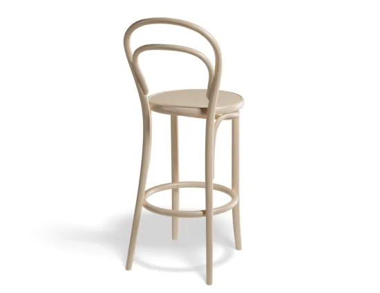 14 Kitchenstool66cm Beechnatural Back