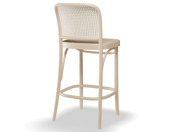 811 Stool Natural Wood Seatnatural