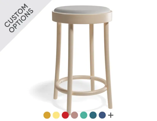 822 Barstool 63cm Beechnatural Banner D