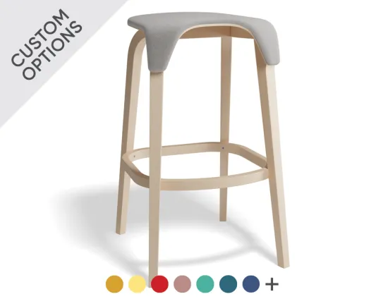 Leaf Stool Upholstered