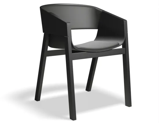 Merano Armchair Seatbackpad Blackgrain Mdr
