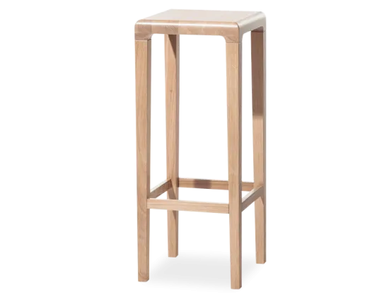 80cm Oak Bar Stool