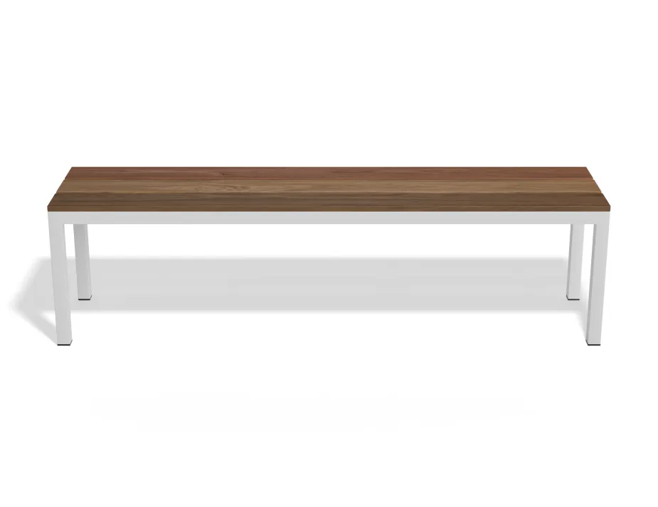 P 7 Cape Outdoorbench Classicpearlwhite