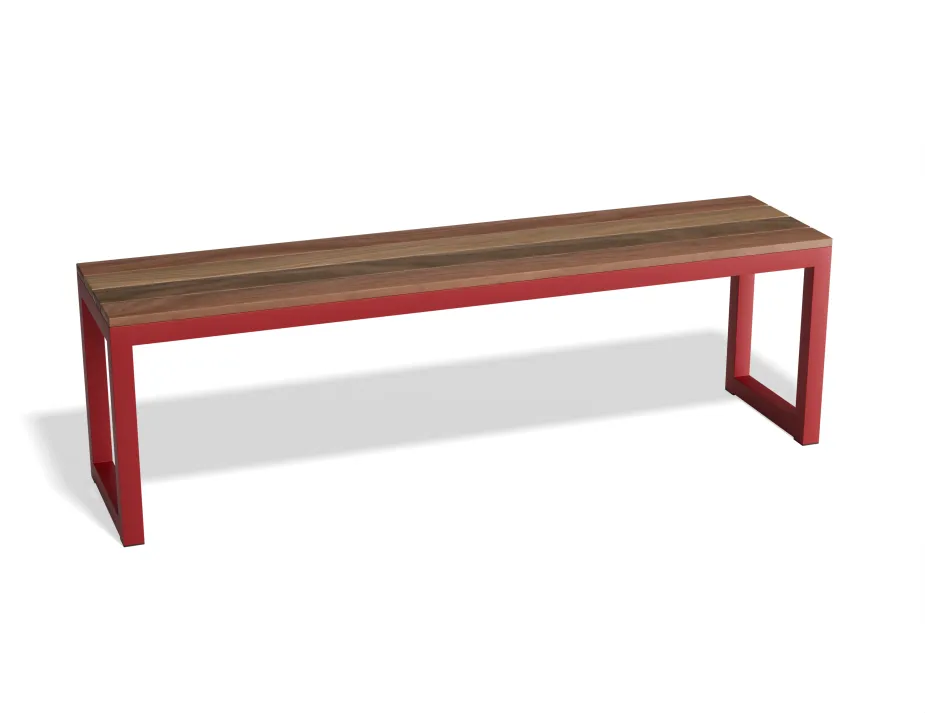 P 4 Lilico Outdoorbench Flamered