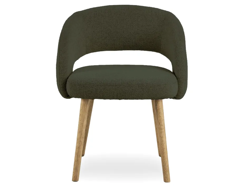 Akito Chair Hunter Green Front
