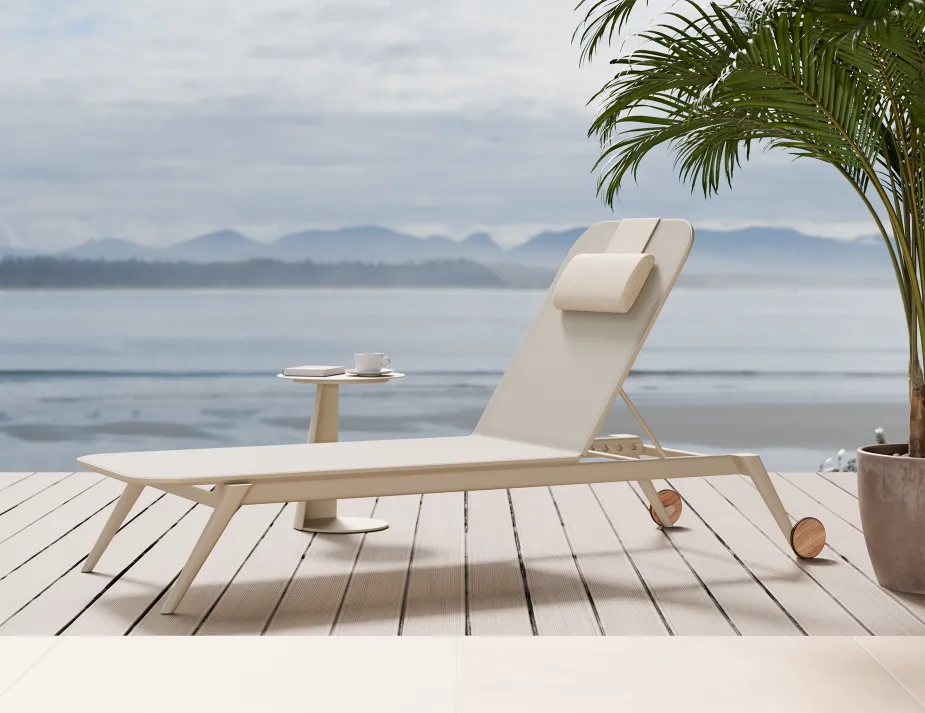 Amalfi Sunlounge Cushion Latte Husk