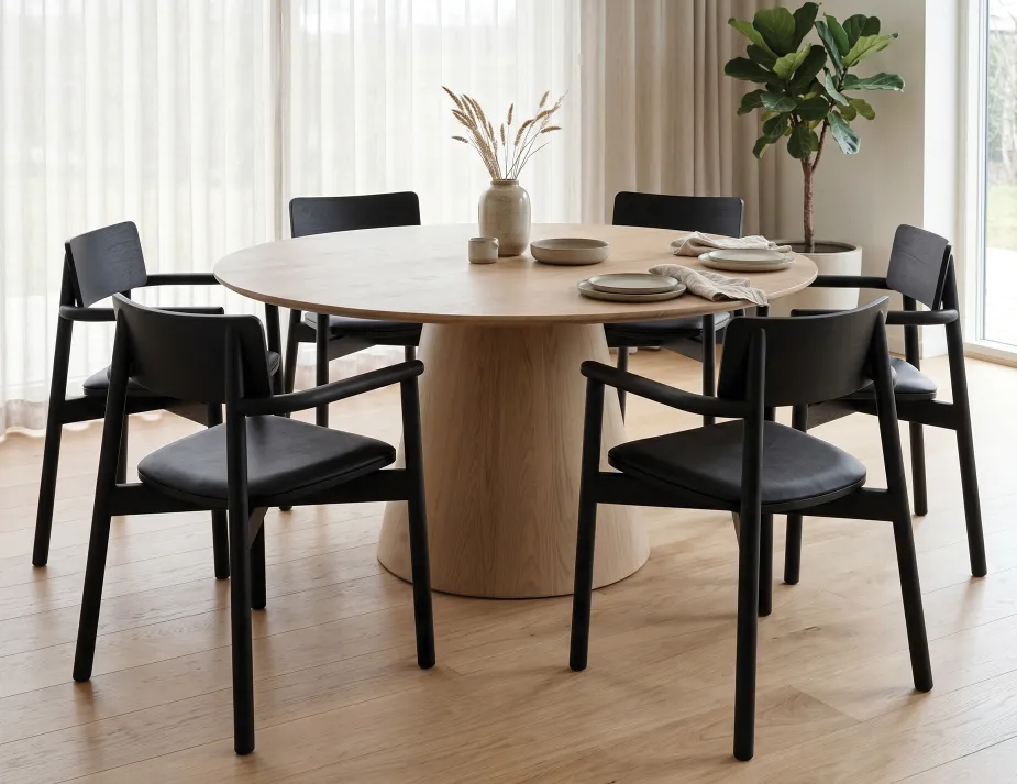 Round Table Setting