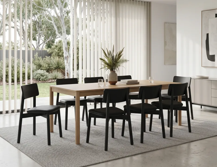 Andi Padded Chair Nordica Large Table