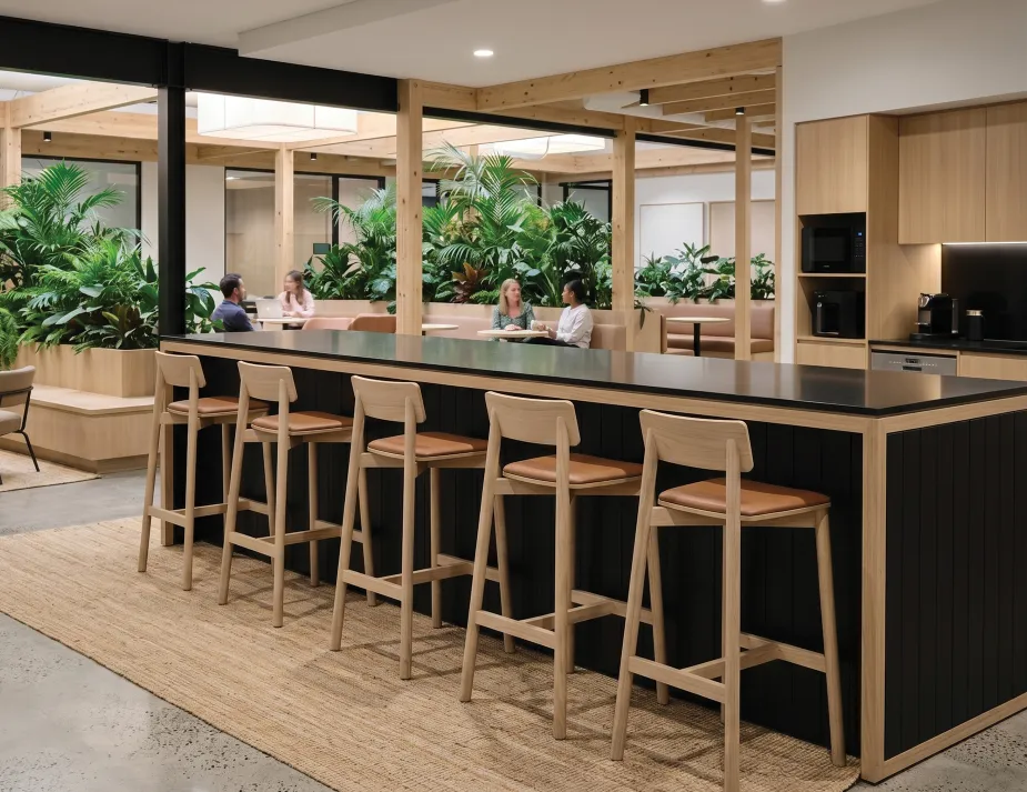 Bar Stool On Rug Workplace