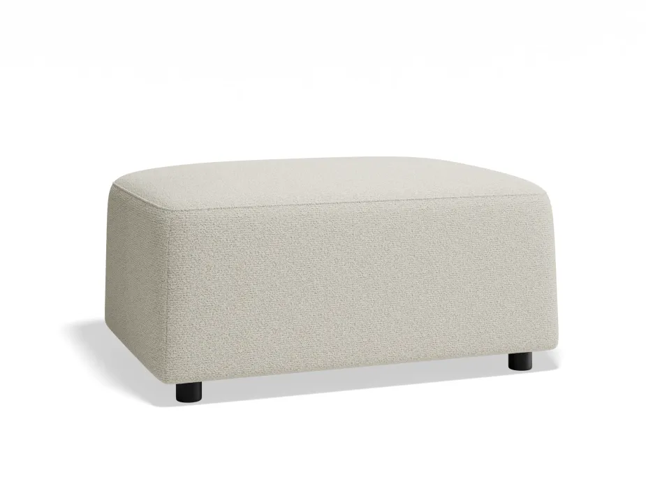 Atticus Ottoman Ivorycream