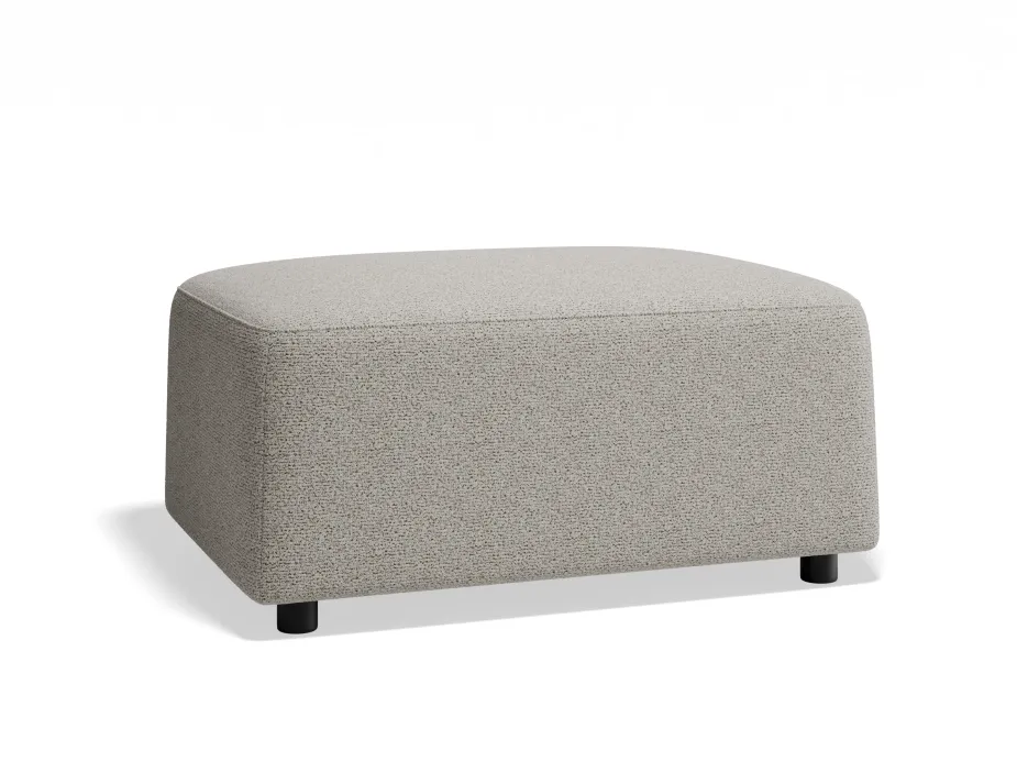 Atticus Ottoman Oystergrey
