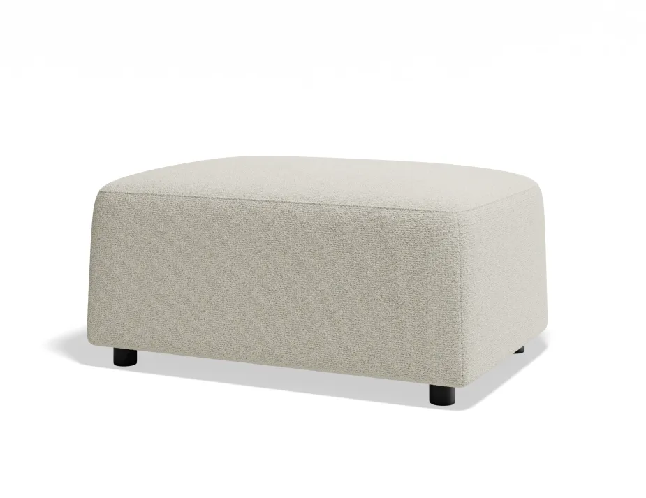 Atticus Ottoman Ivorycream