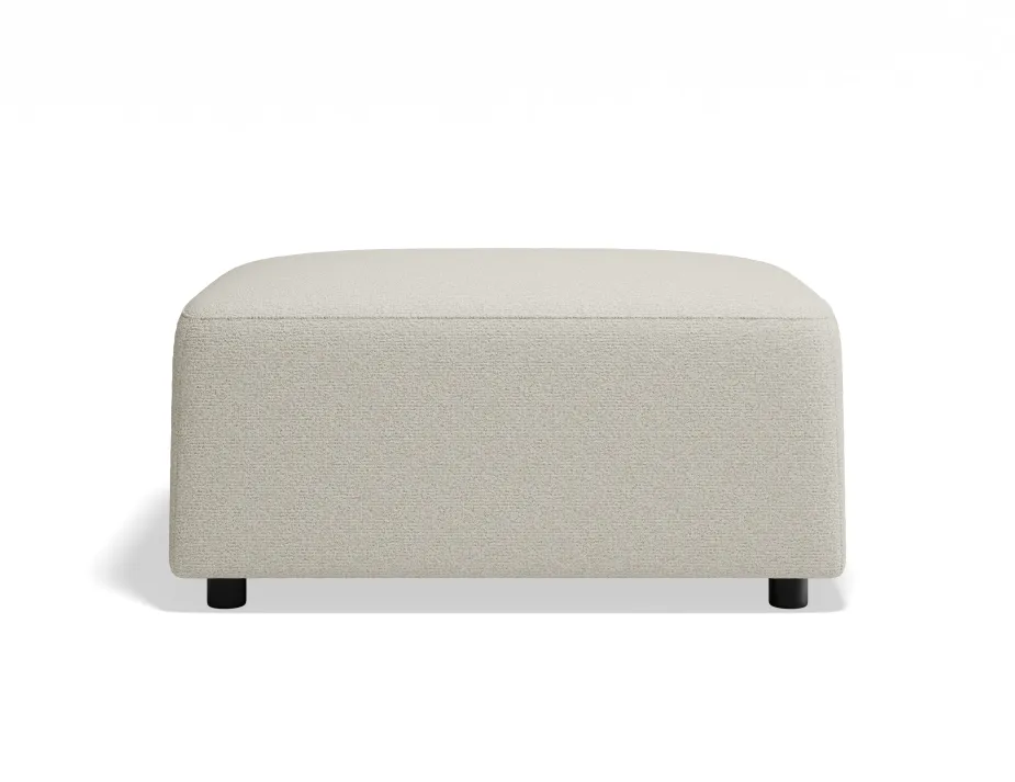 Atticus Ottoman Ivorycream