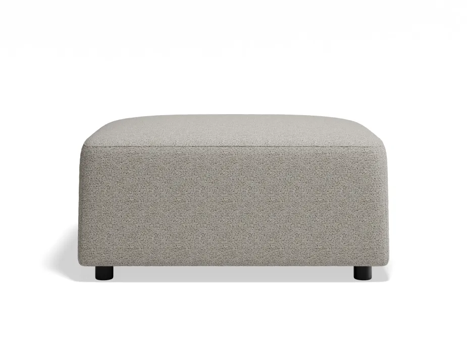 Atticus Ottoman Oystergrey