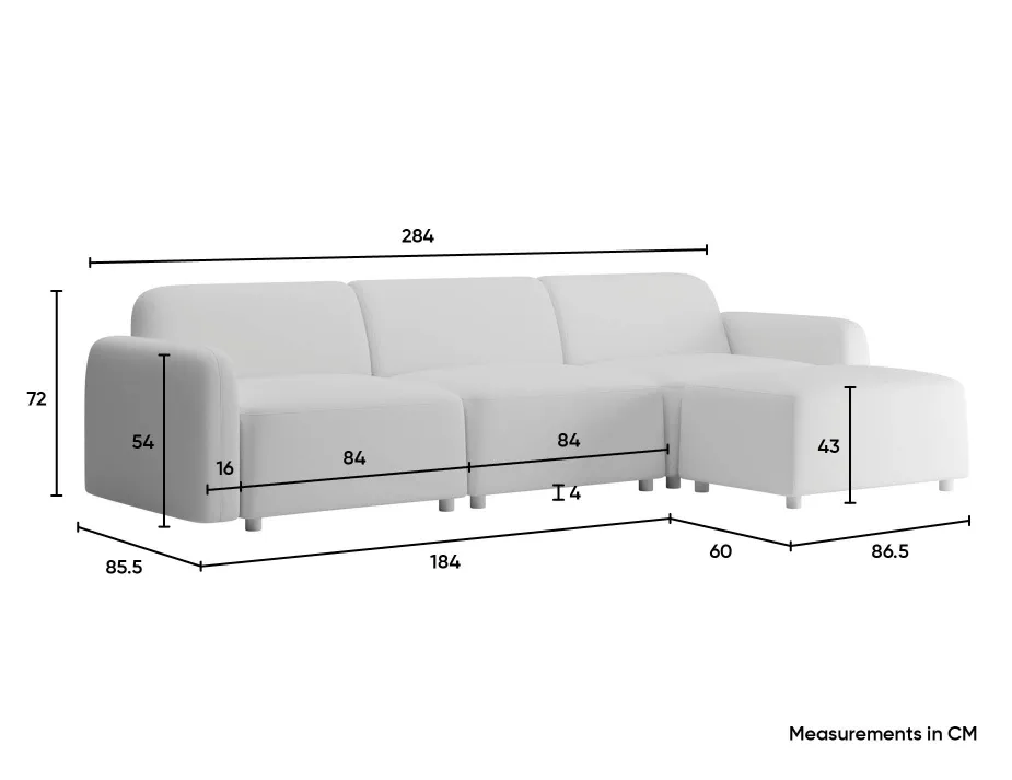 Atticus 3seaterottoman Measurements