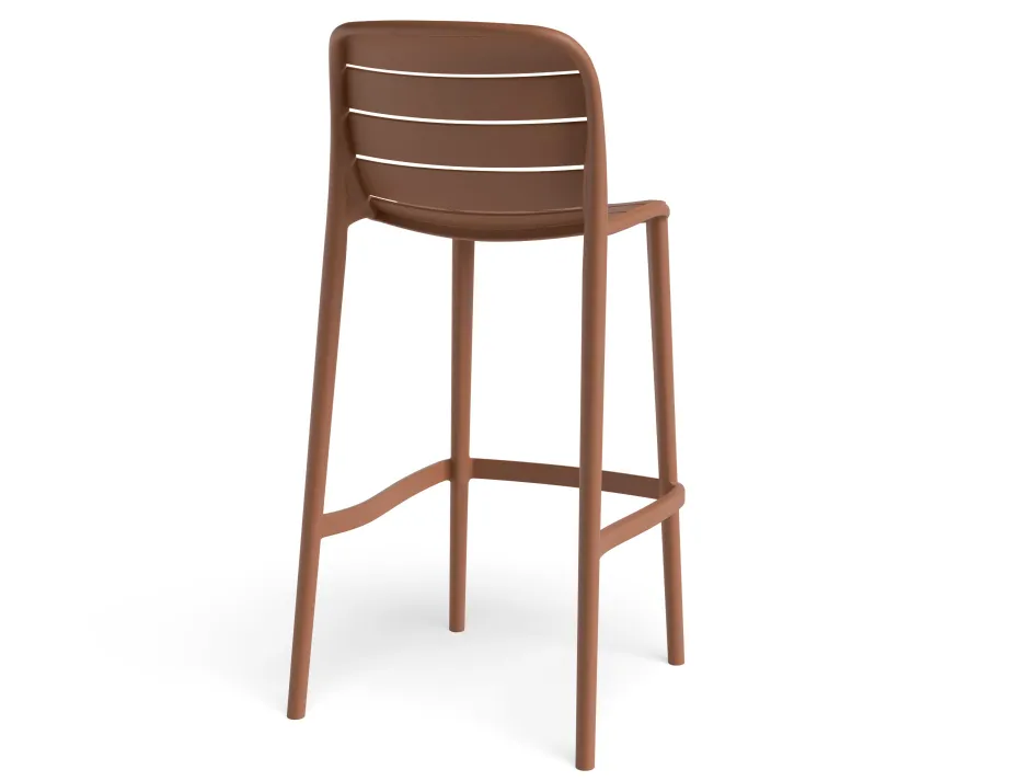 Element Barstool Orange Textured Product