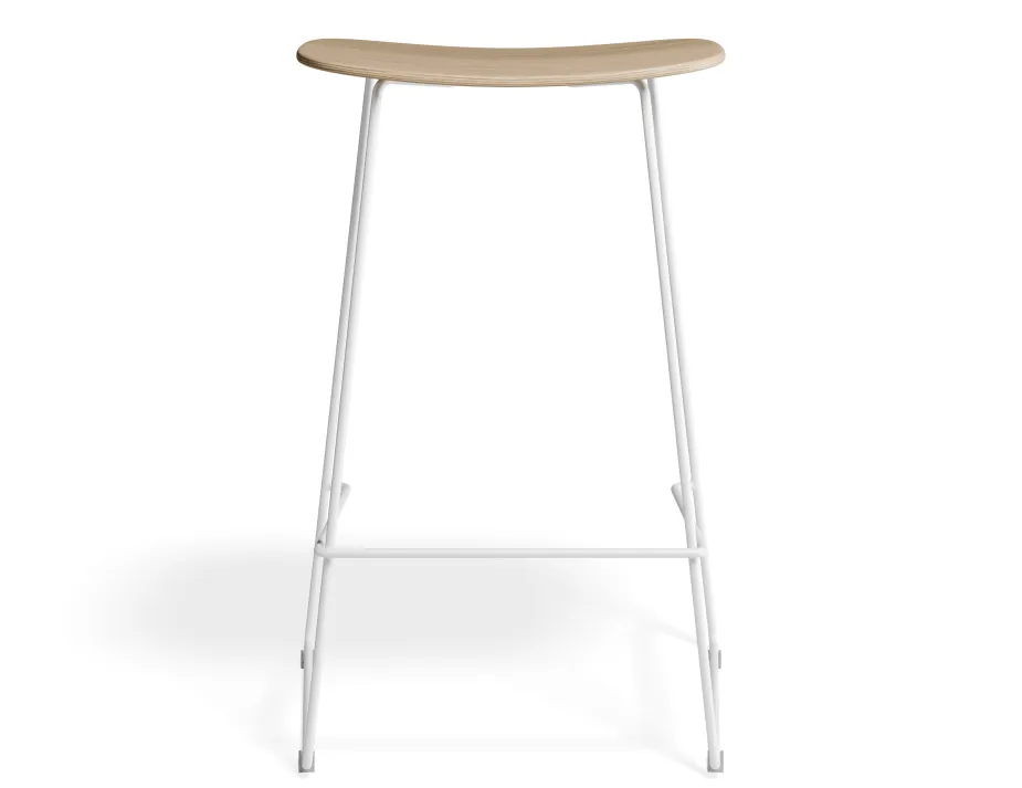 Elvav2 Kitchenstool Ash White