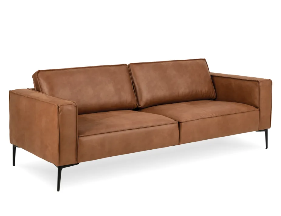 Enzo Tan 3 Seat Sofa Main