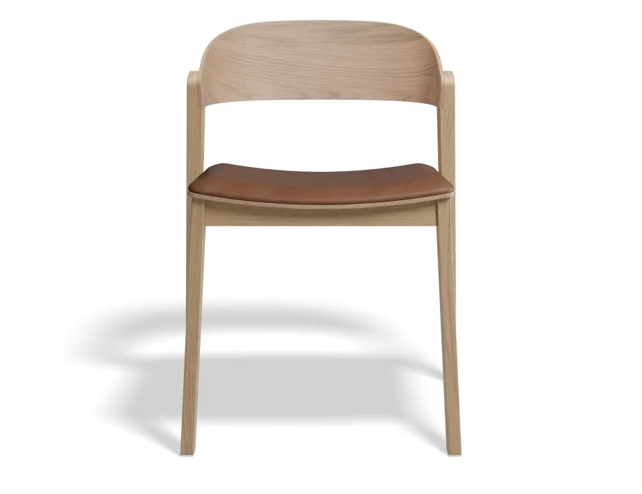 Grayson Chair Natural Tanpu Fron