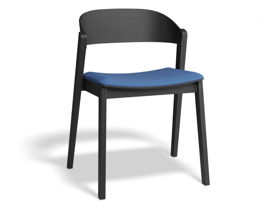 Grayson Chair Pad Black Bluecorduroy