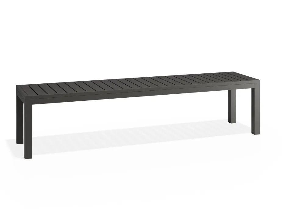 Halki Bench 190 Charcoal