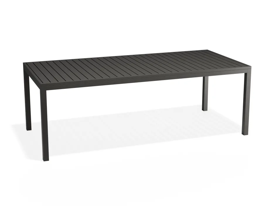 Halki Table 220x100 Charcoal