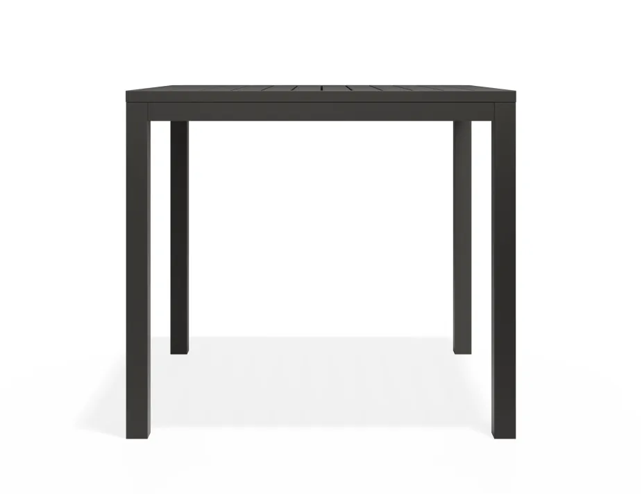 Halki Table 90x90 Charcoal