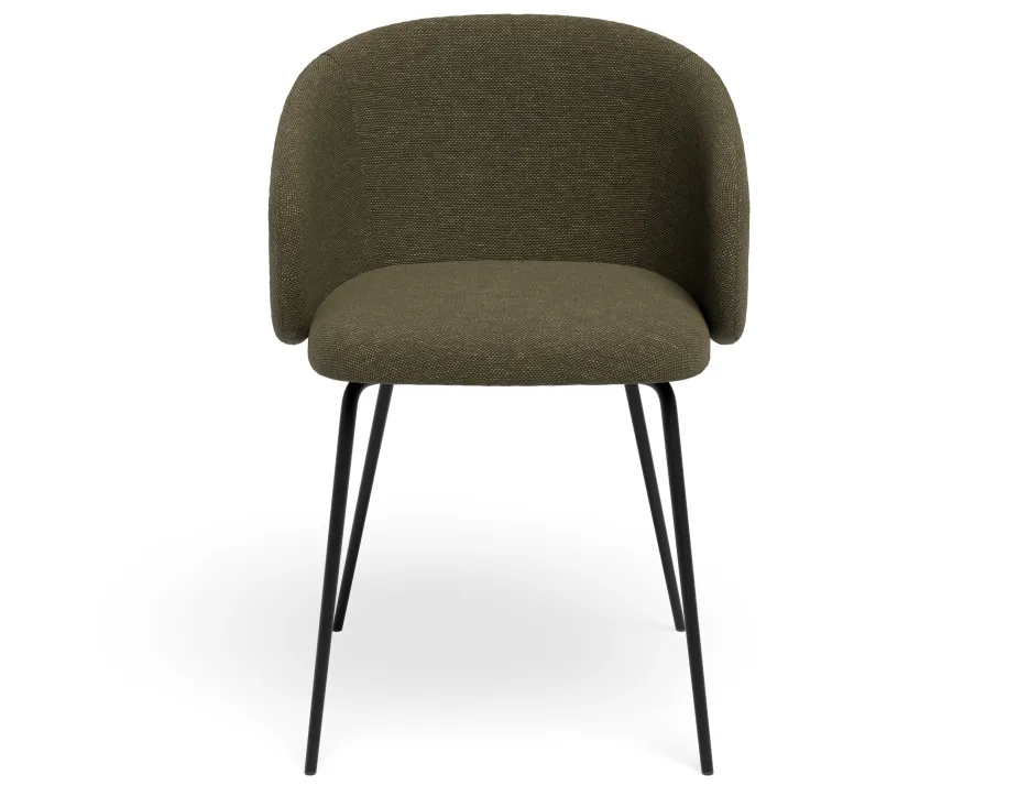 Henley Chair Metalleg Forestgreen Black