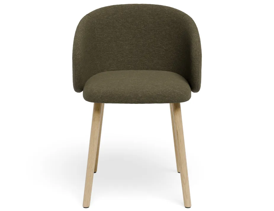 Henley Chair Oakleg Forestgreen