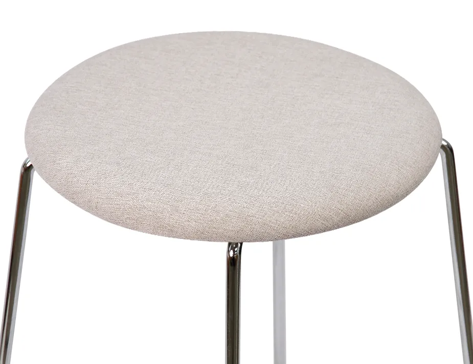 Hugo Low Stool Light Grey