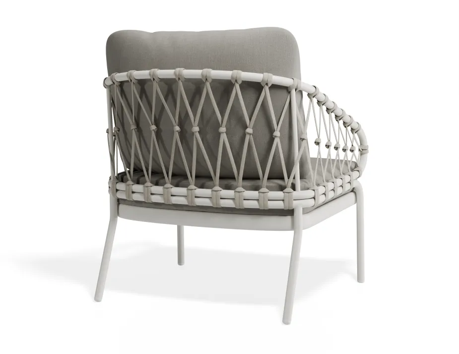 Kara Loungechair White