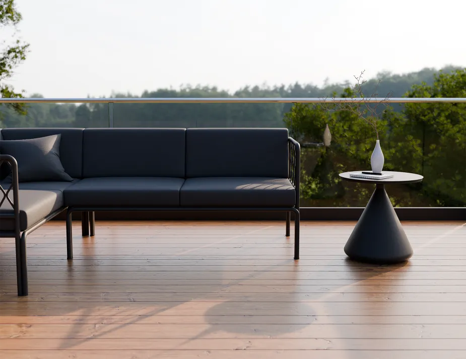 Kora Sidetable Charcoal